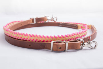 Tory Leather Wax Laced Roping Rein